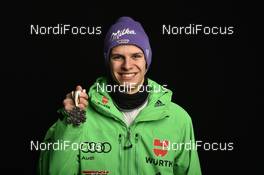 26.02.2017, Lahti, Finland (FIN): Andreas Wellinger (GER) - FIS nordic world ski championships, ski jumping, medals, Lahti (FIN). www.nordicfocus.com. © Thibaut/NordicFocus. Every downloaded picture is fee-liable.