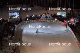 25.11.2017, Ruka, Finland (FIN): stadium  - FIS world cup ski jumping, team HS142, Ruka (FIN). www.nordicfocus.com. © Rauschendorfer/NordicFocus. Every downloaded picture is fee-liable.