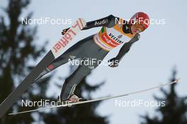 09.12.2017, Titisee-Neustadt, Germany (GER): Karl Geiger (GER) - FIS world cup ski jumping, team HS142, Titisee-Neustadt (GER). www.nordicfocus.com. © Rauschendorfer/NordicFocus. Every downloaded picture is fee-liable.