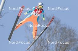 04.02.2017, Hinzenbach, Austria (AUT): Anniken Mork (NOR) - FIS world cup ski jumping ladies, individual HS94, Hinzenbach (AUT). www.nordicfocus.com. © Modica/NordicFocus. Every downloaded picture is fee-liable.