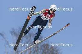 04.02.2017, Hinzenbach, Austria (AUT): Kaori Iwabuchi (JPN) - FIS world cup ski jumping ladies, individual HS94, Hinzenbach (AUT). www.nordicfocus.com. © Modica/NordicFocus. Every downloaded picture is fee-liable.