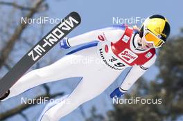 04.02.2017, Hinzenbach, Austria (AUT): Julia Kykkaenen (FIN) - FIS world cup ski jumping ladies, individual HS94, Hinzenbach (AUT). www.nordicfocus.com. © Modica/NordicFocus. Every downloaded picture is fee-liable.
