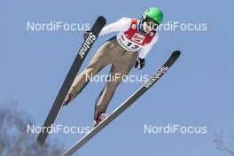 04.02.2017, Hinzenbach, Austria (AUT): Abby Ringquist (USA) - FIS world cup ski jumping ladies, individual HS94, Hinzenbach (AUT). www.nordicfocus.com. © Modica/NordicFocus. Every downloaded picture is fee-liable.