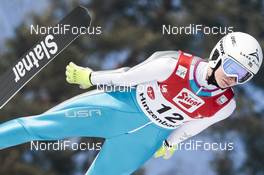 04.02.2017, Hinzenbach, Austria (AUT): Tara Geraghty-Moats (USA) - FIS world cup ski jumping ladies, individual HS94, Hinzenbach (AUT). www.nordicfocus.com. © Modica/NordicFocus. Every downloaded picture is fee-liable.
