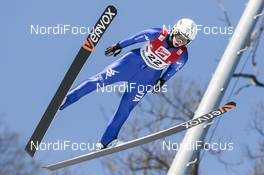 04.02.2017, Hinzenbach, Austria (AUT): Elena Runggaldier (ITA) - FIS world cup ski jumping ladies, individual HS94, Hinzenbach (AUT). www.nordicfocus.com. © Modica/NordicFocus. Every downloaded picture is fee-liable.