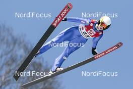 04.02.2017, Hinzenbach, Austria (AUT): Lucile Morat (FRA) - FIS world cup ski jumping ladies, individual HS94, Hinzenbach (AUT). www.nordicfocus.com. © Modica/NordicFocus. Every downloaded picture is fee-liable.