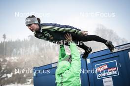 04.02.2017, Hinzenbach, Austria (AUT): Eva Logar (SLO) - FIS world cup ski jumping ladies, individual HS94, Hinzenbach (AUT). www.nordicfocus.com. © Modica/NordicFocus. Every downloaded picture is fee-liable.