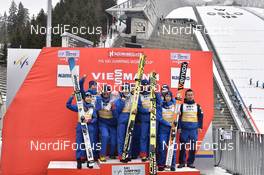 12.03.2017, Oslo, Norway (NOR): Japan Team  - FIS world cup ski jumping ladies, individual HS134, Oslo (NOR). www.nordicfocus.com. © Thibaut/NordicFocus. Every downloaded picture is fee-liable.