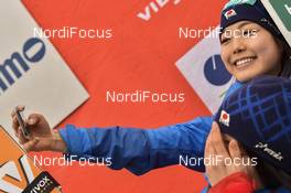 12.03.2017, Oslo, Norway (NOR): Sara Takanashi (JPN), Kaori Iwabuchi (JPN) - FIS world cup ski jumping ladies, individual HS134, Oslo (NOR). www.nordicfocus.com. © Thibaut/NordicFocus. Every downloaded picture is fee-liable.