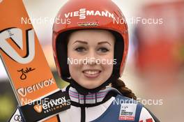 12.03.2017, Oslo, Norway (NOR): Juliane Seyfarth (GER) - FIS world cup ski jumping ladies, individual HS134, Oslo (NOR). www.nordicfocus.com. © Thibaut/NordicFocus. Every downloaded picture is fee-liable.