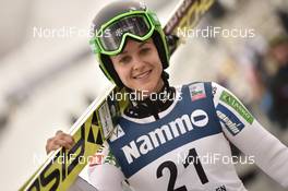 12.03.2017, Oslo, Norway (NOR): Maja Vtic (SLO) - FIS world cup ski jumping ladies, individual HS134, Oslo (NOR). www.nordicfocus.com. © Thibaut/NordicFocus. Every downloaded picture is fee-liable.