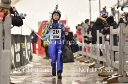 12.03.2017, Oslo, Norway (NOR): Yuki Ito (JPN) - FIS world cup ski jumping ladies, individual HS134, Oslo (NOR). www.nordicfocus.com. © Thibaut/NordicFocus. Every downloaded picture is fee-liable.