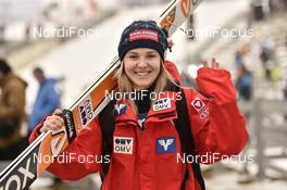 12.03.2017, Oslo, Norway (NOR): Chiara Hoelzl (AUT) - FIS world cup ski jumping ladies, individual HS134, Oslo (NOR). www.nordicfocus.com. © Thibaut/NordicFocus. Every downloaded picture is fee-liable.