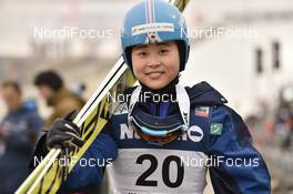 12.03.2017, Oslo, Norway (NOR): Yuka Seto (JPN) - FIS world cup ski jumping ladies, individual HS134, Oslo (NOR). www.nordicfocus.com. © Thibaut/NordicFocus. Every downloaded picture is fee-liable.