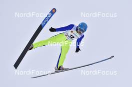 23.02.2017, Lahti, Finland (FIN): Xinyue Chang (CHN) - FIS nordic world ski championships, ski jumping ladies, individual HS100, Lahti (FIN). www.nordicfocus.com. © Thibaut/NordicFocus. Every downloaded picture is fee-liable.