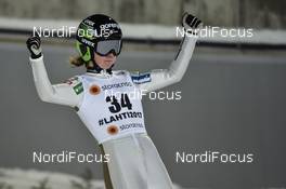 24.02.2017, Lahti, Finland (FIN): Ema Klinec (SLO) - FIS nordic world ski championships, ski jumping ladies, individual HS100, Lahti (FIN). www.nordicfocus.com. © Thibaut/NordicFocus. Every downloaded picture is fee-liable.