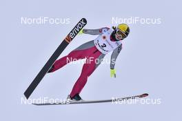 23.02.2017, Lahti, Finland (FIN): Jenny Rautionaho (FIN) - FIS nordic world ski championships, ski jumping ladies, individual HS100, Lahti (FIN). www.nordicfocus.com. © Thibaut/NordicFocus. Every downloaded picture is fee-liable.