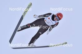 23.02.2017, Lahti, Finland (FIN): Carina Vogt (GER) - FIS nordic world ski championships, ski jumping ladies, individual HS100, Lahti (FIN). www.nordicfocus.com. © Thibaut/NordicFocus. Every downloaded picture is fee-liable.