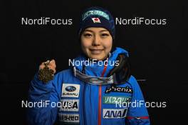 24.02.2017, Lahti, Finland (FIN): Sara Takanashi (JPN) - FIS nordic world ski championships, ski jumping ladies, medals, Lahti (FIN). www.nordicfocus.com. © NordicFocus. Every downloaded picture is fee-liable.