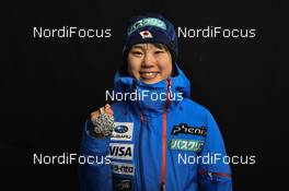 24.02.2017, Lahti, Finland (FIN): Yuki Ito (JPN) - FIS nordic world ski championships, ski jumping ladies, medals, Lahti (FIN). www.nordicfocus.com. © NordicFocus. Every downloaded picture is fee-liable.