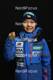 24.02.2017, Lahti, Finland (FIN): Sara Takanashi (JPN) - FIS nordic world ski championships, ski jumping ladies, medals, Lahti (FIN). www.nordicfocus.com. © NordicFocus. Every downloaded picture is fee-liable.