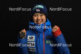 24.02.2017, Lahti, Finland (FIN): Yuki Ito (JPN) - FIS nordic world ski championships, ski jumping ladies, medals, Lahti (FIN). www.nordicfocus.com. © NordicFocus. Every downloaded picture is fee-liable.
