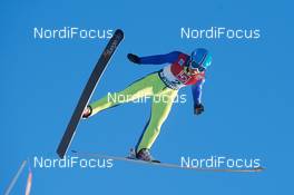 03.12.2017, Lillehammer, Norway (NOR): Xinyue Chang (CHN) - FIS world cup ski jumping ladies, individual HS138, Lillehammer (NOR). www.nordicfocus.com. © Rauschendorfer/NordicFocus. Every downloaded picture is fee-liable.