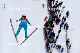 17.12.2017, Hinterzarten, Germany (GER): Lucile Morat (FRA) - FIS world cup ski jumping ladies, individual HS108, Hinterzarten (GER). www.nordicfocus.com. © Tumashov/NordicFocus. Every downloaded picture is fee-liable.