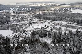 17.12.2017, Hinterzarten, Germany (GER): Hinterzarten overview- FIS world cup ski jumping ladies, individual HS108, Hinterzarten (GER). www.nordicfocus.com. © Tumashov/NordicFocus. Every downloaded picture is fee-liable.