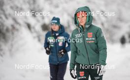 16.12.2017, Hinterzarten, Germany (GER): Katharina Althaus (GER) - FIS world cup ski jumping ladies, team HS108, Hinterzarten (GER). www.nordicfocus.com. © Tumashov/NordicFocus. Every downloaded picture is fee-liable.