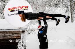 16.12.2017, Hinterzarten, Germany (GER): Romane Dieu (FRA) - FIS world cup ski jumping ladies, team HS108, Hinterzarten (GER). www.nordicfocus.com. © Tumashov/NordicFocus. Every downloaded picture is fee-liable.