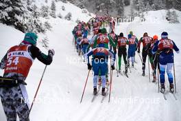 14.01.2017, Seefeld, Austria (AUT): pro athletes at a climb  - Visma Ski Classics Kaiser Maximilian Lauf, Seefeld (AUT). www.nordicfocus.com. © Rauschendorfer/NordicFocus. Every downloaded picture is fee-liable.