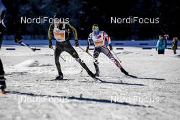 22.01.2017, Lienz, Austria (AUT): Andreas Weishaeupl (GER), (l-r)  - FIS Marathon Cup Dolomitenlauf, Lienz (AUT). www.nordicfocus.com. © Bragotto/NordicFocus. Every downloaded picture is fee-liable.