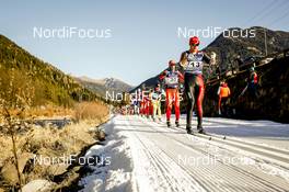 29.01.2017, Molina di Fiemme, Italy (ITA): Johan Kjoelstad (NOR), Bastien Poirrier (FRA), Jens Eriksson (SWE), (l-r)  - Ski Classics and FIS Marathon Cup Marcialonga, Molina di Fiemme (ITA). www.nordicfocus.com. © Bragotto/NordicFocus. Every downloaded picture is fee-liable.