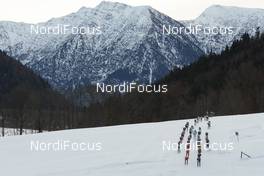 05.02.2017, Oberammergau, Germany (GER): leaders  - FIS Worldloppet Cup Koenig Ludwig Lauf, Oberammergau (GER). www.nordicfocus.com. © Rauschendorfer/NordicFocus. Every downloaded picture is fee-liable.