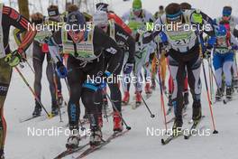 05.02.2017, Oberammergau, Germany (GER): Bastien Buttin (FRA), Thomas Freimuth (GER), (l-r)  - FIS Worldloppet Cup Koenig Ludwig Lauf, Oberammergau (GER). www.nordicfocus.com. © Rauschendorfer/NordicFocus. Every downloaded picture is fee-liable.