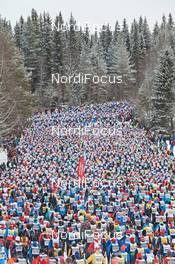 05.03.2017, Mora, Sweden (SWE): Athletes at the famous climb after the start of the race - Ski Classics Vasaloppet, Mora (SWE). www.nordicfocus.com. © Rauschendorfer/NordicFocus. Every downloaded picture is fee-liable.