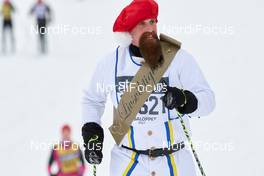 05.03.2017, Mora, Sweden (SWE): historic skier   - Ski Classics Vasaloppet, Mora (SWE). www.nordicfocus.com. © Rauschendorfer/NordicFocus. Every downloaded picture is fee-liable.