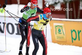 05.03.2017, Mora, Sweden (SWE): Andreas Nygaard (NOR), Tord Asle Gjerdalen (NOR), (l-r)  - Ski Classics Vasaloppet, Mora (SWE). www.nordicfocus.com. © Rauschendorfer/NordicFocus. Every downloaded picture is fee-liable.