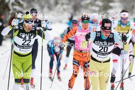 05.03.2017, Mora, Sweden (SWE): Bruno Debertolis (ITA), Stian Hoelgaard (NOR), Vetle Thyli (NOR), (l-r)  - Ski Classics Vasaloppet, Mora (SWE). www.nordicfocus.com. © Rauschendorfer/NordicFocus. Every downloaded picture is fee-liable.