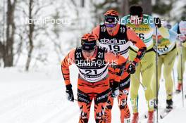 05.03.2017, Mora, Sweden (SWE): Petter Eliassen (NOR), Kjetil Dammen (NOR), (l-r)  - Ski Classics Vasaloppet, Mora (SWE). www.nordicfocus.com. © Rauschendorfer/NordicFocus. Every downloaded picture is fee-liable.
