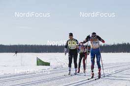 08.04.2017, Levi, Finland (FIN): Britta Johansson Norgren (SWE), Katerina Smutna (CZE), Justyna Kowalczyk (POL), (l-r) - Visma Ski Classics Yllaes-Levi, Levi (FIN). www.nordicfocus.com. © Manzoni/NordicFocus. Every downloaded picture is fee-liable.