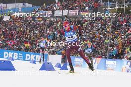 06.01.2018, Oberhof, Germany (GER): Anton Babikov (RUS) -  IBU world cup biathlon, pursuit men, Oberhof (GER). www.nordicfocus.com. © Manzoni/NordicFocus. Every downloaded picture is fee-liable.
