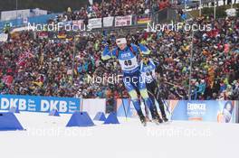 06.01.2018, Oberhof, Germany (GER): Dzmitry Abasheu (BLR) -  IBU world cup biathlon, pursuit men, Oberhof (GER). www.nordicfocus.com. © Manzoni/NordicFocus. Every downloaded picture is fee-liable.