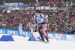 06.01.2018, Oberhof, Germany (GER): Tobias Eberhard (AUT) -  IBU world cup biathlon, pursuit men, Oberhof (GER). www.nordicfocus.com. © Manzoni/NordicFocus. Every downloaded picture is fee-liable.