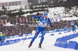 06.01.2018, Oberhof, Germany (GER): Lukas Hofer (ITA) -  IBU world cup biathlon, pursuit men, Oberhof (GER). www.nordicfocus.com. © Manzoni/NordicFocus. Every downloaded picture is fee-liable.