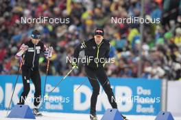 06.01.2018, Oberhof, Germany (GER): Quentin Fillon Maillet (FRA) -  IBU world cup biathlon, pursuit men, Oberhof (GER). www.nordicfocus.com. © Manzoni/NordicFocus. Every downloaded picture is fee-liable.