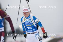 06.01.2018, Oberhof, Germany (GER): Mari Laukkanen (FIN) -  IBU world cup biathlon, pursuit women, Oberhof (GER). www.nordicfocus.com. © Manzoni/NordicFocus. Every downloaded picture is fee-liable.