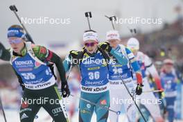 06.01.2018, Oberhof, Germany (GER): Anais Chevalier (FRA) -  IBU world cup biathlon, pursuit women, Oberhof (GER). www.nordicfocus.com. © Manzoni/NordicFocus. Every downloaded picture is fee-liable.