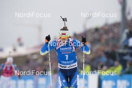 06.01.2018, Oberhof, Germany (GER): Darya Domracheva (BLR) -  IBU world cup biathlon, pursuit women, Oberhof (GER). www.nordicfocus.com. © Manzoni/NordicFocus. Every downloaded picture is fee-liable.